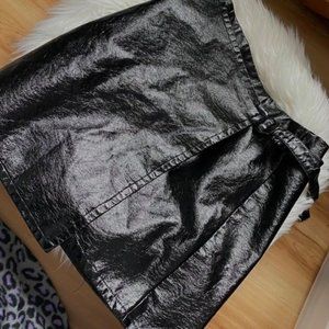 Leather Skirt